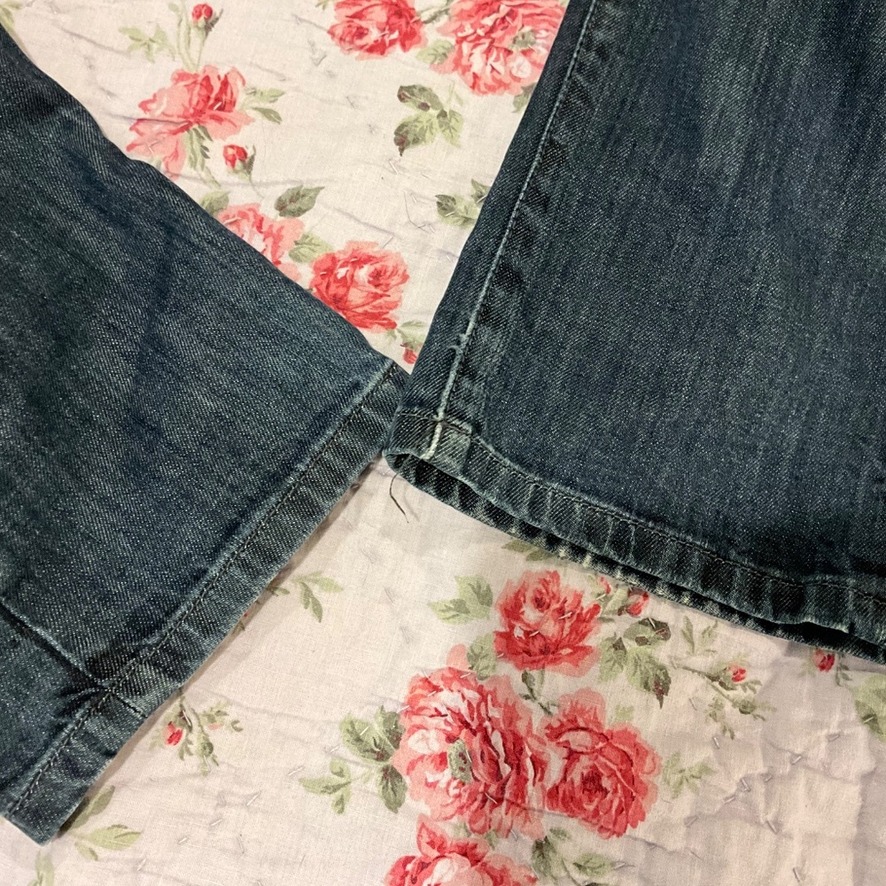 Lucky Brand 221 Original Straight Distressed Denim Men’s Jeans 32x34 32 34 - Picture 3 of 10